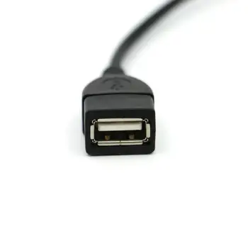 24h Output 5V 3A USB jungtys Automobilio OBD Cigarečių Adapteris Lengvesni elektros dėžutė su jungikliu ir 1m linija Moble telefono Įkrovimas
