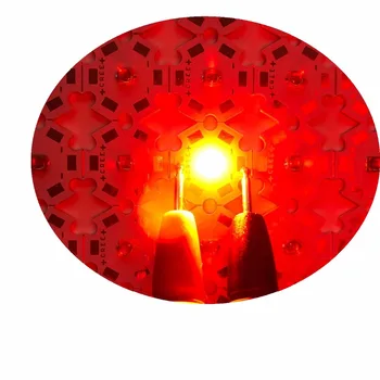 10VNT/daug 1W 3W 3535 SMD Didelės Galios Raudona 620nm LED diodų Chip šviesos spinduolis, raudona 620NM, kad 625NM vietoje KRY XPE XP-E led