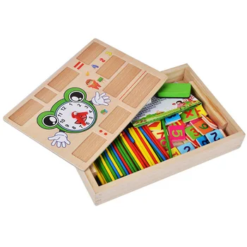Naujas 1 Set Skaičiavimo Lazdelės Box Set Montessori Medinių Blokų Skaičius Matematikos Mokymo Vaikų Žaidimo Švietimo Žvalgybos Stick Žaislas Dovanos