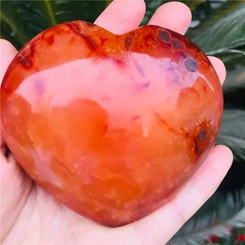 Natūralus raudonasis agatas kristalų namų puošybai crystal healing akmens