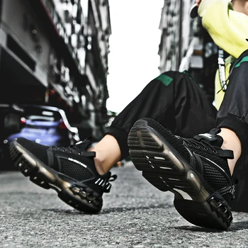 Specialių vyriški sportiniai batai mados akių orui vyriški laisvalaikio bateliai lauko bėgimo bateliai šviesos Zapatillas Hombre vyriški batai