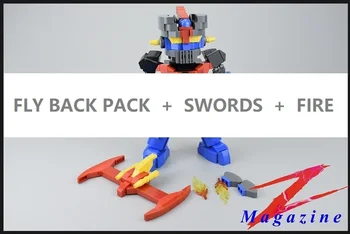 Mazinger Robotas Bloko Modelis Žaislai Veiksmų Skaičiai Blokuoti Žaislai Vaikams Gimtadienio Dovanos