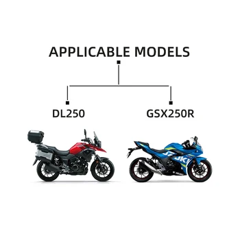 Dvasia Žvėris Motociklo Aliuminio Klavišas Dangtelio Mygtuką, Head Modifikacijos, Priedai Asmeninį Raktą Padengti Suzuki GSX250 DL250