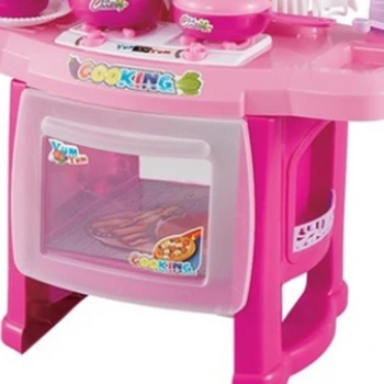 Vaikų virtuvės žaislas Modeliavimas Virtuvės Valgių gaminimo Indai Žaisti Namus, Vaikų Modeliavimas, Apšvietimas, Garso Virtuvė Žaislų Rinkinys