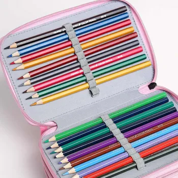 4 sluoksnių didelės talpos pieštuko atveju spalvinga Kawaii multi-funkcija pen kasose mokyklos raštinės reikmenys