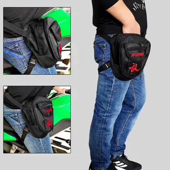 Vyrai Mėtyti Kojų, maišas Motociklo Juosmens Neperšlampamas maišelis lauko paketas, Multifunkcinis krepšys 