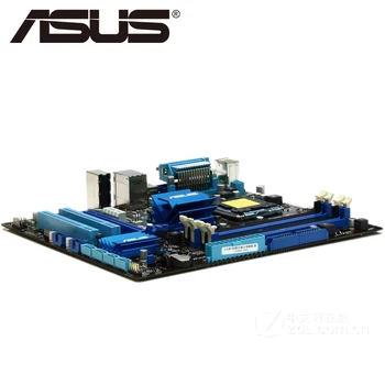 Asus P5G41C-M LX Darbastalio Plokštė G41 Socket LGA 775 Q8200 Q8300 DDR2/3 8G u ATX UEFI BIOS Originalus Naudojami Mainboard Parduoti