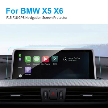 Automobilių GPS Navigacijos Screen Protector 10.3 Colių BMW F15 F16 X5 X6 Automobilių Ekranas Grūdintas Stiklas, Apsauginė Plėvelė Automobilių Reikmenys