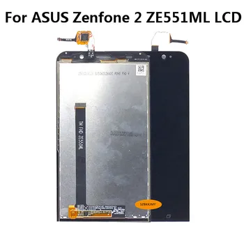 Už ASUS Zenfone 2 ZE551ML Ekranas LCD Jutiklinis Ekranas skaitmeninis keitiklis Rėmo Zenfone 2 ZE551ML LCD Pakeitimo Z00AD Nėra Negyvų Pikselių