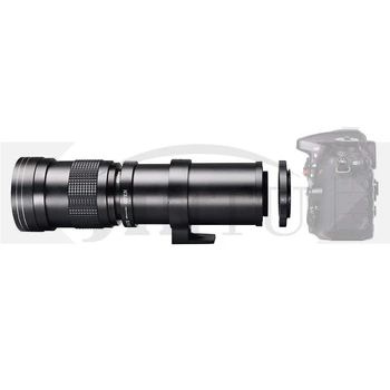 JINTU fotoaparato Objektyvą 420-800mm F/8.3-16 Artinimo Zoom Objektyvas Sony A500 A330, A380 A900 A230 A200 A100 A300 a350 iš DSLR A700