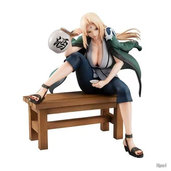 16cm MegaHouse Japonų Anime Naruto Tsunade GK Statula PVC Veiksmų Skaičius, Suaugusiųjų Duomenys Kolekcijos Lėlės Modelio Žaislas Vaikams Dovanos