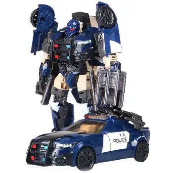 Pertvarkos Veiksmų Žaislas H6001 Serijos Robotus Automobilio Duomenys Žaislas Black Mamba KO Sunkvežimių Optimus Prime Robotas Modelis Žaislas Dovanos Vaikams