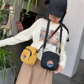 Japonijos Drobės Moterų Krepšiai 2020 Naują Atsitiktinis Krepšys Harajuku Stilius Ulzzang Mažas Kvadratas Maišelį Literatūros Paprasta Pečių Maišą
