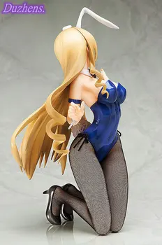Honkai Poveikis 3 Anime Pav Modelis 35cm Cecilia Schariac Bunny Mergina Sexy merginos PVC Veiksmų Skaičiai žaislai suaugusių lėlės Modelio Dovanos