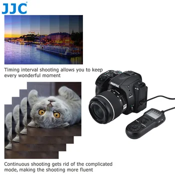 JJC Multi-Funkcija Laidinio Laikmatis, Nuotolinio Valdymo Užrakto Atleidimo Kabelis Laido Nikon D5600 D7200 D600 D850 D7500 P7800 D3300 D3100