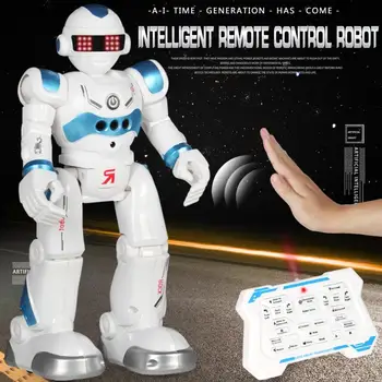 2 Spalvos Kūdikių Nuotolinio Valdymo Žaislai Vaikams Pažangi Programuojamas Robotas Su Infraraudonųjų Spindulių Valdytojas Žaislai Vaikams-Geriausia Dovana