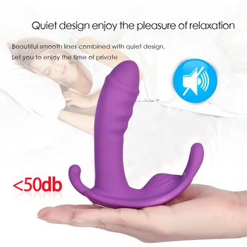 Drugelis Nešiojami Dildo Vibratorius Moterims Masturbator Kelnaitės G Spot Klitorio Stimuliatorius Nuotolinio Valdymo Kelnaitės Suaugusiųjų Sekso žaislai