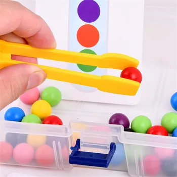 Montessori Medžiagų Įrašą Karoliukai Kamuolys Praktiškai Lazdelės Matematikos Žaislai Ankstyvojo Ugdymo Logika Mokymas Vaikų Darželyje, Mokymo Priemonių