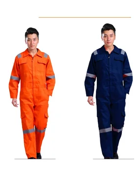 Vyrų darbo uniformas Sveiki vis, darbo drabužiai darbo drabužiai, saugos atspindinčios juostelės blue orange darbo drabužiai seminaras mechaninė darbo kombinezoną