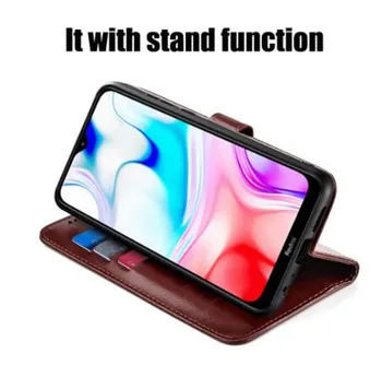 Odinis Telefono Flip Case For Doogee N20 Pro N10 Y7 Y9 Y8 Y8C BL5500 BL5000 BL7000 X10 X20 X50 X30 X53 X60 L Lite Piniginės Dangtis