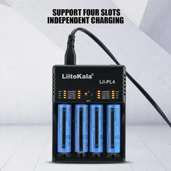 MUMS/ES LiitoKala Lii-PD4 Baterijos Įkroviklio 18650 26650 21700 3.7 V/3.2 V/1.2 V/3.8 V Ličio NiMH Baterijos LCD Ekranas Įkroviklis Plokštė