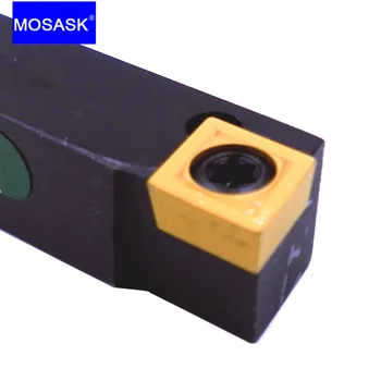 MOSASK SCACL Adapteris 0808 CNC Pjovimo Staklės, Pavėsinė CCMT Volframo Karbido Įterpti Išorės Tekinimo Įrankio Laikiklis