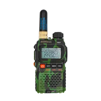 1pc Trumpa Antena RT-805S SMA-F VHF UHF Antena Reikmenys Kenwood Už Baofeng GT-3 UV-5R BF-888s UV-82 Walkie-Talkie Radijo stotys
