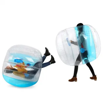 Milžinišką 120cm bamperis burbuliukai Pripučiami Bamperis kūno Kamuolys lauko Fitneso Žaidimas Kamuolys burbuliukai Suaugusiųjų Oro Zorb kūno Bumper Ball Burbulai