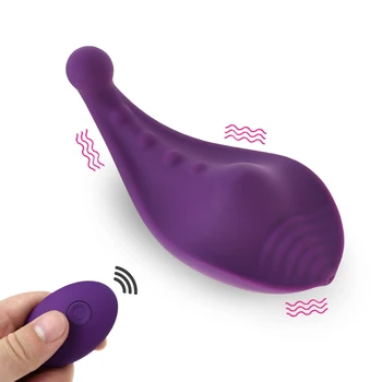Pilnai Įrengtas Nešiojami Klitorio Vibratorius Klitorio Analinis Dual Skatinti 10 Režimą, Belaidžio Nuotolinio Valdymo Vibracija Sekso Žaislas Moterims