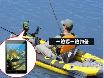 10m15m Belaidžio WIFI Žuvų Ieškiklis HD Naktinio Matymo Kamera Žvejybos Povandeninį Fotoaparatą Smart 