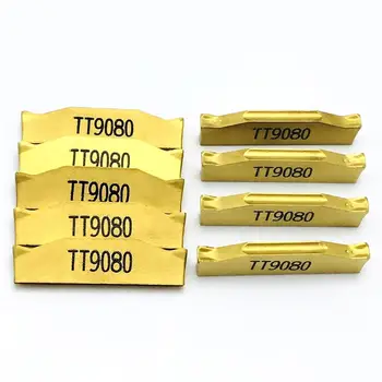 TDC2 TT9030 TDC2 TT9080 Karbido ašmenys griovelį įrankis CNC tekinimo įrankis 2mm griovelį tekinimo dalis įrankis