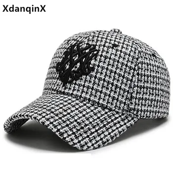 XdanqinX 2020 naujas moterų skrybėlę siuvinėjimo beisbolo kepurės vyrams ir moterims atsitiktinis sporto dangteliu pora, kepuraitės, vyriški snapback markių bžūp
