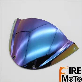 Motociklų Sporto priekinio Stiklo, Priekinio stiklo Antveidis Viser Tinka Ducati Monster 696 796 1100 1100S Dvigubas Burbulas