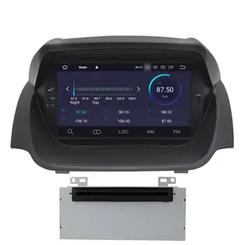 Android 10.0 Automobilio Multimedia Stereo Ford Fiesta 2013 m. m. m. 2016 IPS Ekraną galvos vienetas radijo juosta, Mygtukai, Radijo, GPS Video
