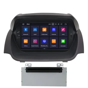 Android 10.0 Automobilio Multimedia Stereo Ford Fiesta 2013 m. m. m. 2016 IPS Ekraną galvos vienetas radijo juosta, Mygtukai, Radijo, GPS Video