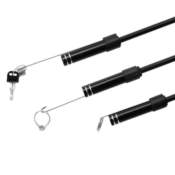 720P Mini USB Kamera Pramonės Endoskopą Tikrinimo Kamera Endoskopų kamera atspari Vandeniui, Su 6 Led 