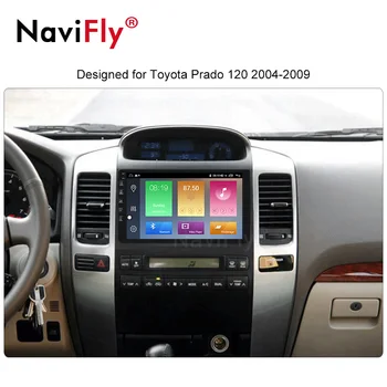 NaviFly Automobilio Radijo Multimedia vaizdo grotuvas GPS navigaciją, Android 10.0 4GB+64GB Toyota LAND CRUISER 120 Prado 2003-2009