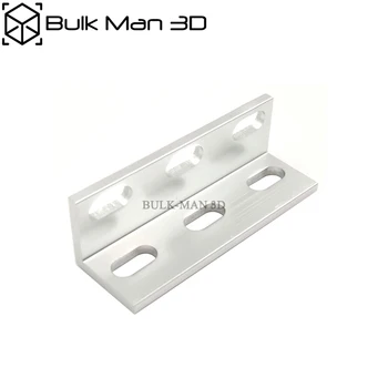 CNC Aliuminio Trivietis Universalus L laikiklis, Medienos CNC Maršrutizatorius Mašinos 3D Spausdintuvas V-įpjovos Linijinis Geležinkelių 50pcs/daug