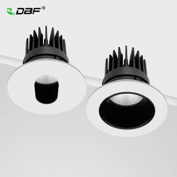 [DBF]4 Skirtingas Šviesos Kampas Lubų Nišoje Downlight Pritemdomi 7W 10W LED Lubų Vietoje Lempa Virtuvės, Miegamojo Namų Puošybai