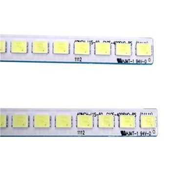 2VNT SKIRTI TCL L40F3200B LED backlight LJ64-03029A 2011SGS40 5630 60 H1 REV1.1 lempa 455mm 60LED Originalus LCD lempos