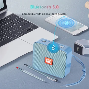 Mini Bluetooth Garsiakalbiai Vandeniui TWS Caixa De Som Amplificada Portatil Altavoces FM Radijo žemų dažnių garsiakalbis Boombox Haut-parleurs Sono