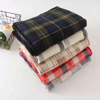 Šiltas pledas flanelė+polar fleece antklodė office kojos kelio mesti tingus skara nešiojami storio antklodė su mygtuką vonia rankšluostį poncho