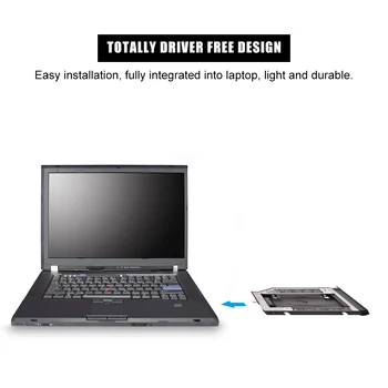 Profesinės HDD Laikiklis SATA3.0 HDD Vidaus Talpyklos Standžiajame Diske / CD-ROM Laikiklis Lenovo ThinkPad E550/ E550C/ E555
