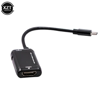1PCS USB-C C Tipo HDMI Adapteris USB 3.1 Kabelis HD 