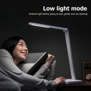 Xiaomi Mijia KN Plug Stalo Lempa Lite 500lm AC 220-240V 8W Jutiklinį Jungiklį Nr. Strobe Akių Apsauga Pritemdomi LED Stalas Skaitymo Šviesa