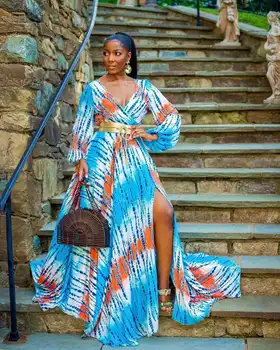 Be Diržo Afrikos Ilgos Suknelės Moterims 2020 M. Afrikos Drabužius Afrikos Suknelė Dashiki Ponios Drabužiai Ankara Afrikos Suknelė