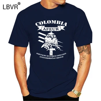 Kolumbijos Armijos Specialiosios Pajėgos Afeur T-Shirt Dvipusės 2020 Naujas Atvykti Vyrai T-Shirt Atsitiktinis Žmogus Tees Juokinga T Shirts