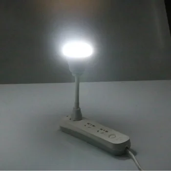 1Pc JAV Plug 6W PIR Judesio Jutiklis LED Nakties Šviesa 100-240V 2 Rūšių Kontrolės naktinė lempa Energijos Taupymo Sienos Lempos Lankstus / Normalus