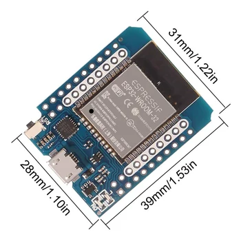 D1 mini ESP32 ESP-32 WiFi+Bluetooth Daiktų Interneto plėtros taryba pagrįstas ESP8266 Visiškai funkcinis