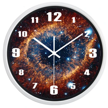 Kūrybos Erdvės Žvaigždėtas dangus Sieninis Laikrodis Numeris Easy Star Laikrodis Kambarį Miegamasis